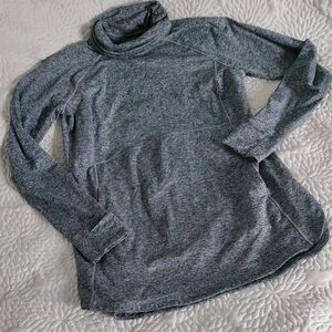 Duluth Trading Co Plushcious Funnelneck Tunic Women's Medium